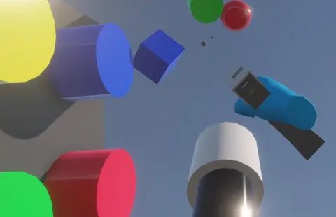 Detailed view of Virtual Reality Showcase project